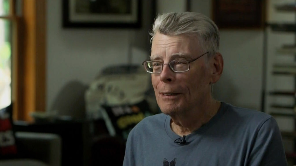 Stephen King portrait studio